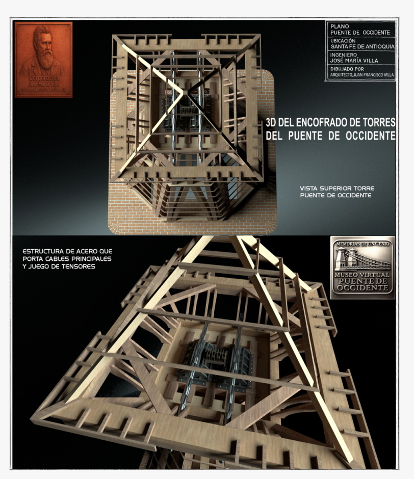 3D DEL ENCOFRADO DE TORRES ISOMETRICO_reducido